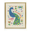 «Pretty Peacock Patterns», art mural encadré flottant par Irene Chan-336530357-348857871
