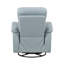 Fauteuil inclinable, pivotant, rembourré et en cuir-2003042122