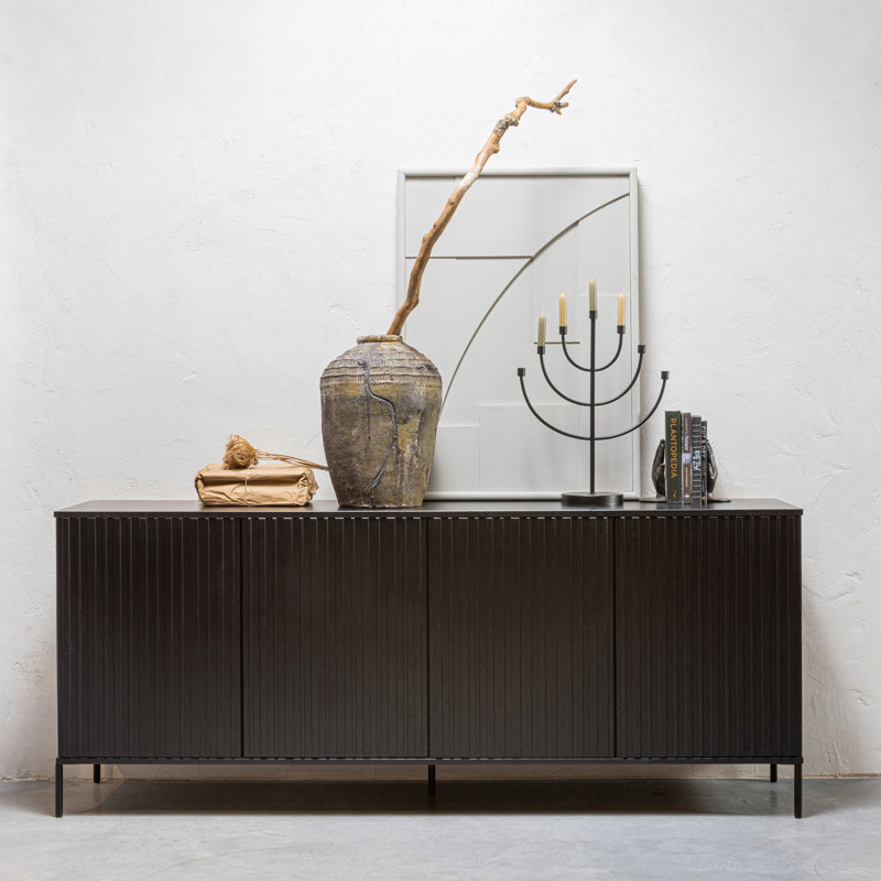 200cm Solid Wood Sideboard