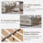  Danilla Farmhouse Platform Bed Frame With 54"W Tall Geometric Headboard & Large Storage Space-633808235