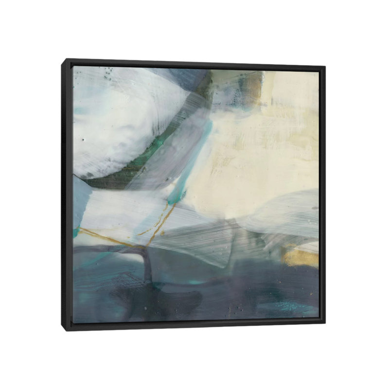 « défense iv », impression sur toile, H 18 po x l 18 po x P 1,5 po, Toile avec cadre noir, Pas de tapis