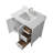Laval 36" Single Sink Freestanding Bathroom Vanity with Engineered Marble Top-105245160-105245165