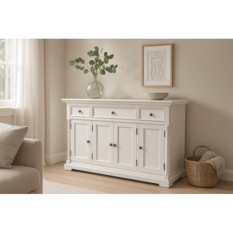 57.09'' Solid Wood Sideboard
