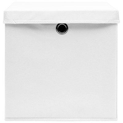 Storage Boxes with Lids Fabric
