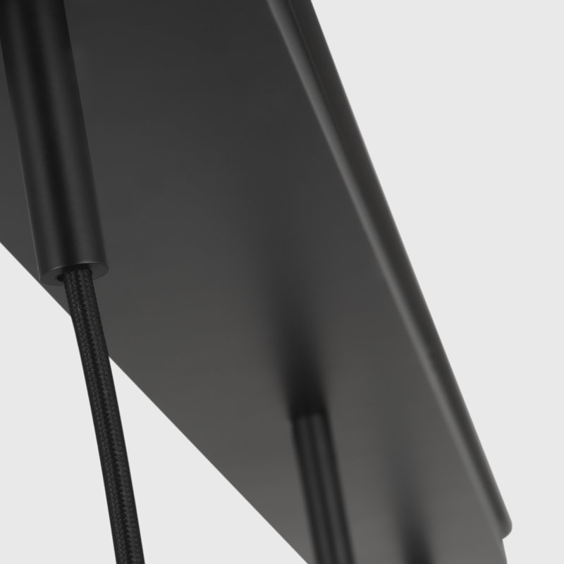Nodes 3 - Light Chandelier, Midnight Black