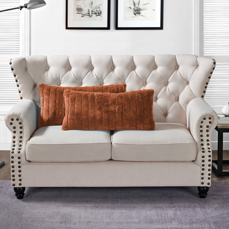 Housse de coussin en polyester Super Mink, Ombre
