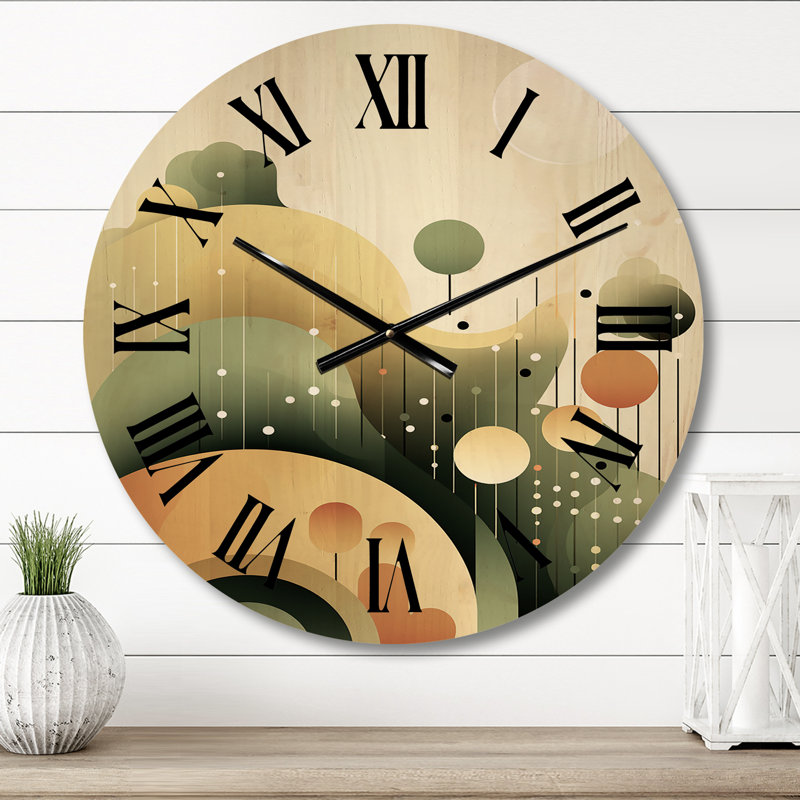Horloge murale Straka, Moyenne