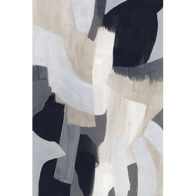 Neutral Veil I by June Erica Vess - Painting on Canvas