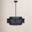 Dominique 3-Light Dimmable Drum Chandelier-1282279330