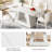 63" Modern Rectangular Dining Table For 4 To 6 People(Only Table,No Chair)