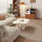 Modern Cream 35" Cloud  Coffee Table with 4 legs for Living Room,Bedroom-181079342
