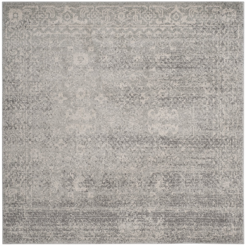 Paschke Performance Oriental Rug, Square 5'3"