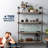 Eureka 4 Tier Metal Shelf Brackets
