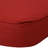 24" x 24" Seat and Back Cushion Set for Outdoor Chairs - Red-1132122006