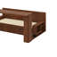 Grand lit de jour avec bureau, tiroirs de rangement et table d'appoint hydraulique-71768701-71768702