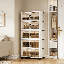 Plastic / Acrylic Single Storage Cabinet ( 143cm H x 55cm W x 32cm D)
