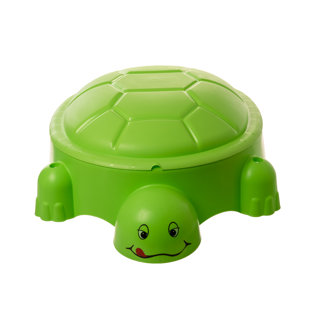 Starplay 37'' x 11'' Plastic Novelty Sandbox with Cover