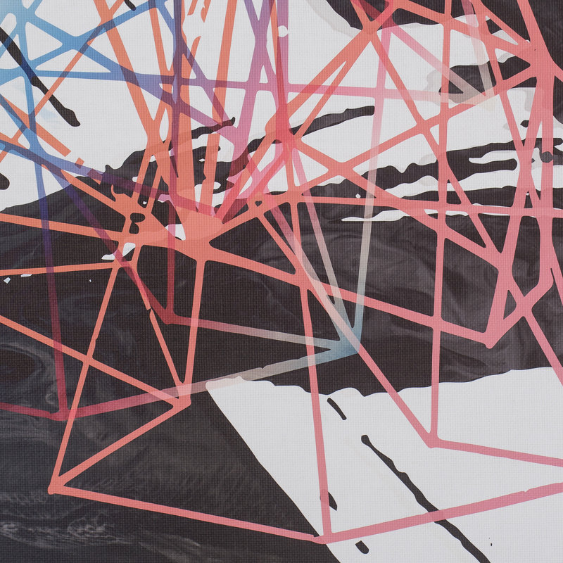Abstract Lines Print