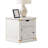 Charming Rustic Side Table with Drawers for Living Room Enhancement