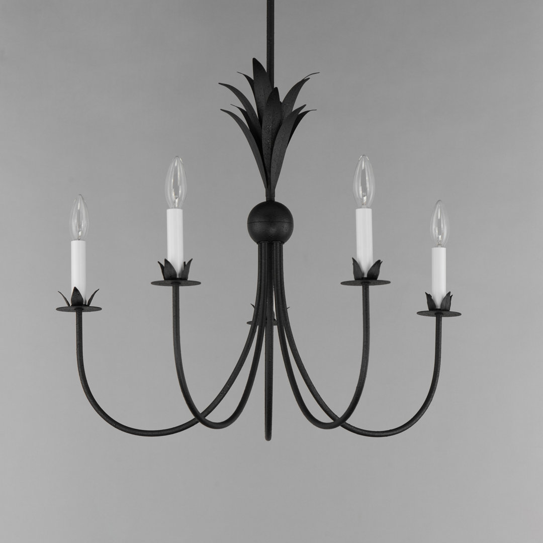 Ashelle 5 - Light Dimmable Classic / Traditional Chandelier Lark Manor™
