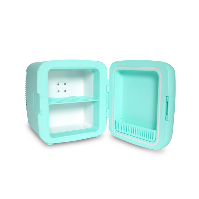 Turquoise Compact Portable Mini Fridge Cooler for RV