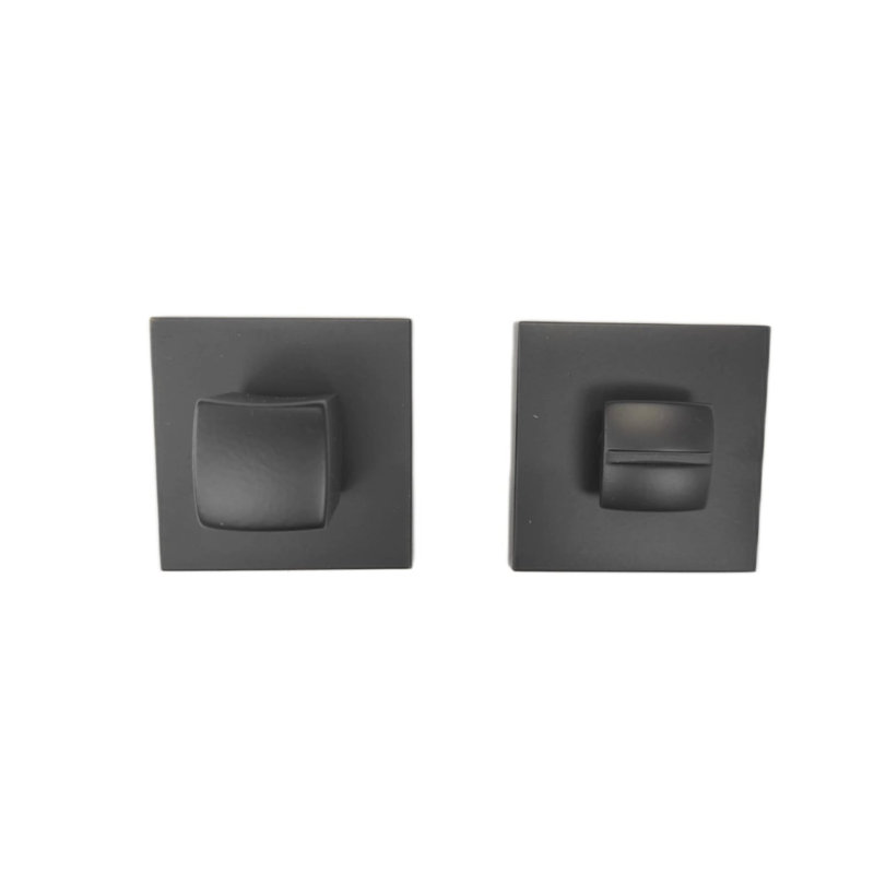 Aduragbemi Bathroom Door Closes, Matte Black