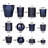 5'' H Glass Tabletop Votive Holder-823375031