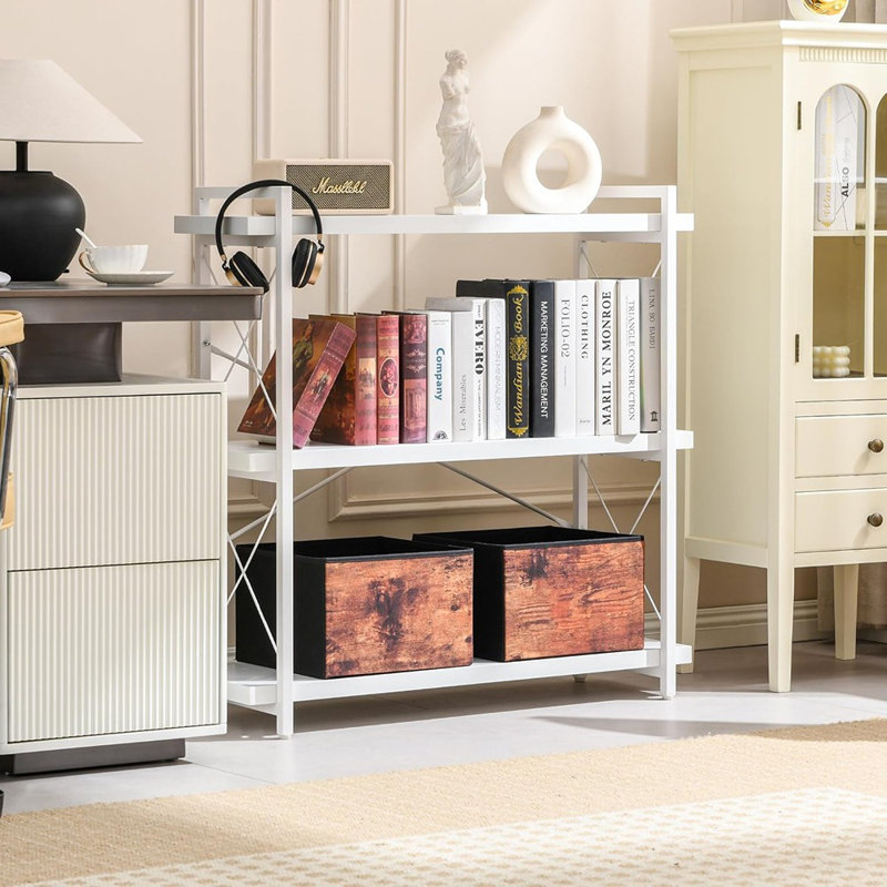 3-tier Industrial Bookcase