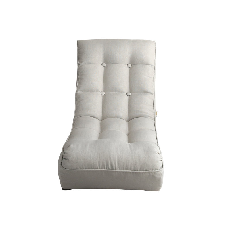 Gray Reclining Chair, Multifunctional For Leisure Time - Metal Frame Ergonomic Seat Provides Support