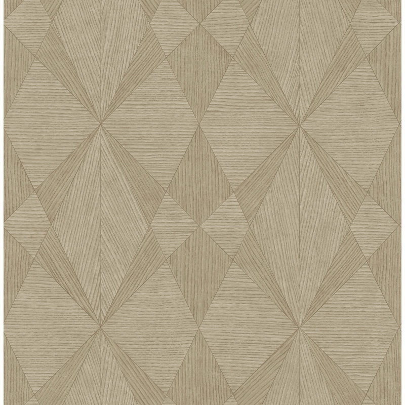 Rouleau de papier peint L 33 pi x l 20,5 po , Brun