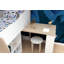 Vermehr European Single (90 X 200 Cm) Mid Sleepers with Storage Included with Desk Included