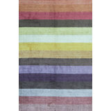 Striped Area Rug in Multicolor