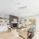 Kemp 52" 3 -ABS-Blade Propeller Modern Ceiling Fans no Light and with Remote Control