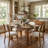Mid-Century Vintage Solid Wood Dining Chair - Removable Sherpa Padded Backrest for Dining Room-122618312