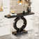 Trustin 43.11" Mirrored Console Table Sofa Table for Entrance Living Room