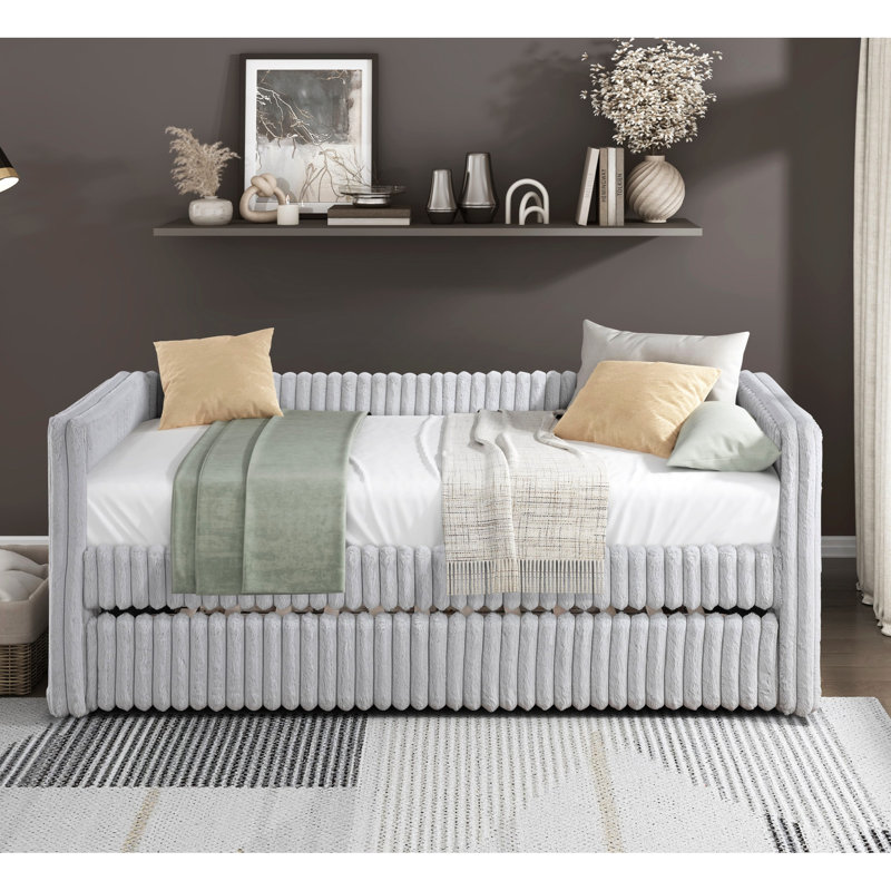 Lit de jour Contemporary, Gris