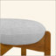 Tabouret de bar d'intérieur en bois rembourré, ensemble de 2-121061960-121061958