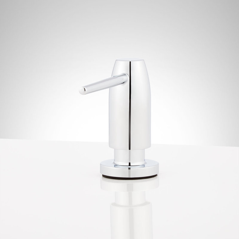 Contemporary Soap / Lotion Dispenser, Chrome