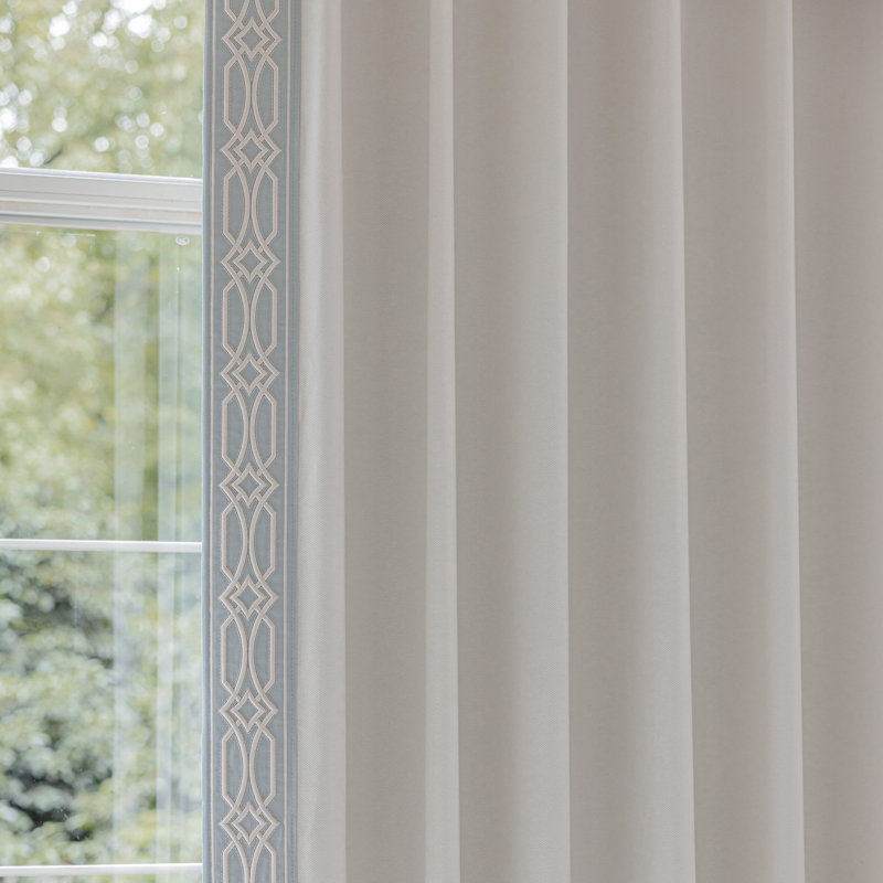 Gabriella Room Darkening Curtain Panel Pair (Set Of 2), 50" W x 90" L