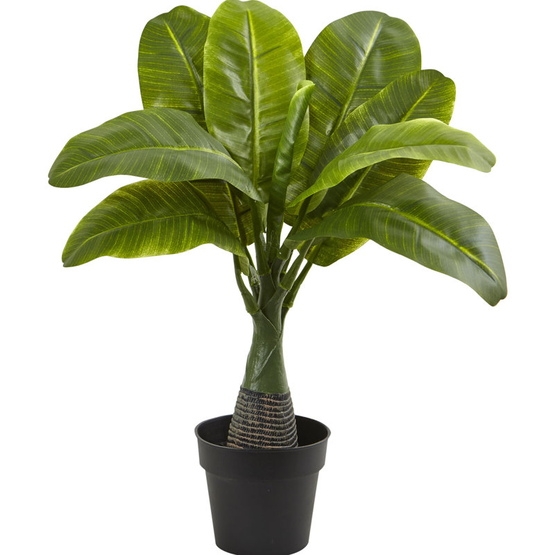Palmier artificiel 16 po en pot