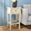 Table de bout en bois massif avec rangement Radikha-650015757
