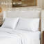 Ensemble de draps 100% coton 600 fils à densité de tissage 600-126677898-126677894