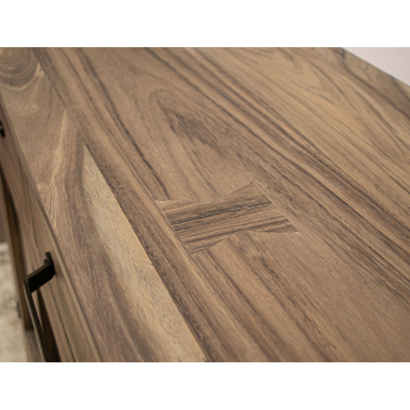 Natural Parota 70'' Solid Wood Sideboard