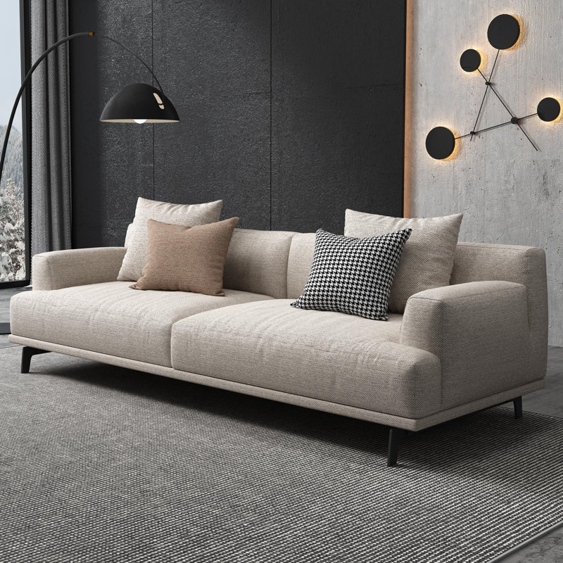Isaiyah Upholstered Sofa, 30"H x 82.6"W x 37.4"D