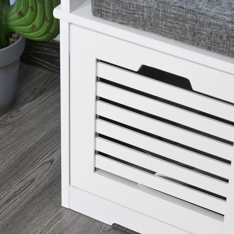 Banc de rangement avec tiroirs Demaria