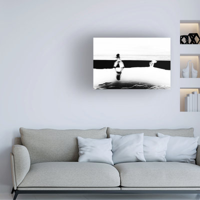 Paulo Medeiros  Pensive Silhouette Canvas Art