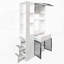 Armoire de rangement avec espace de rangement multifonctionnel, organisateur d'entrée moderne en bois-99325125