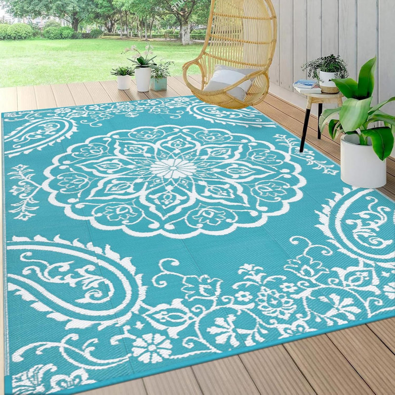 Outdoor Rug, Rectangle 6' x 9'