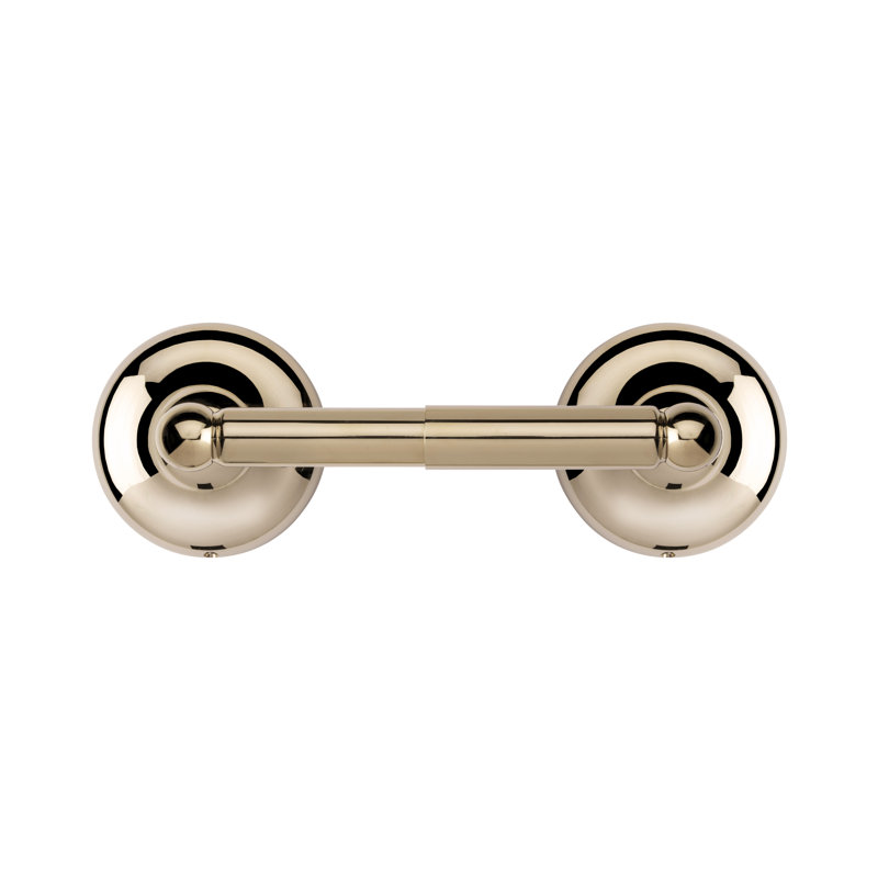 Wall Mounted Toilet Paper Holder, Antique Gold