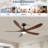 5-piece Solid Wood Ceiling Fan Light-661958585